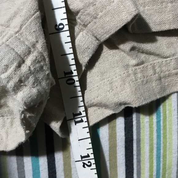 Beige Mini Shorts - Picture 4 of 6